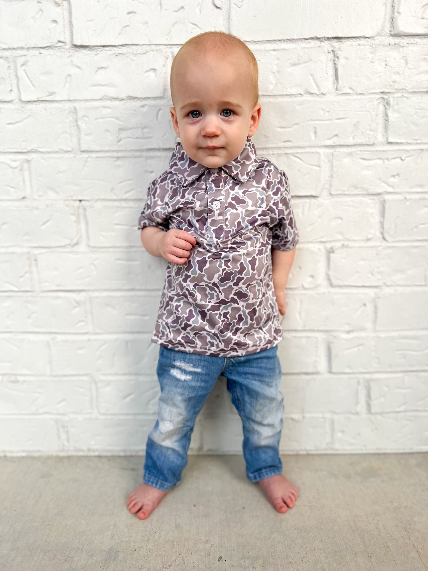 The Refined Camo Polo