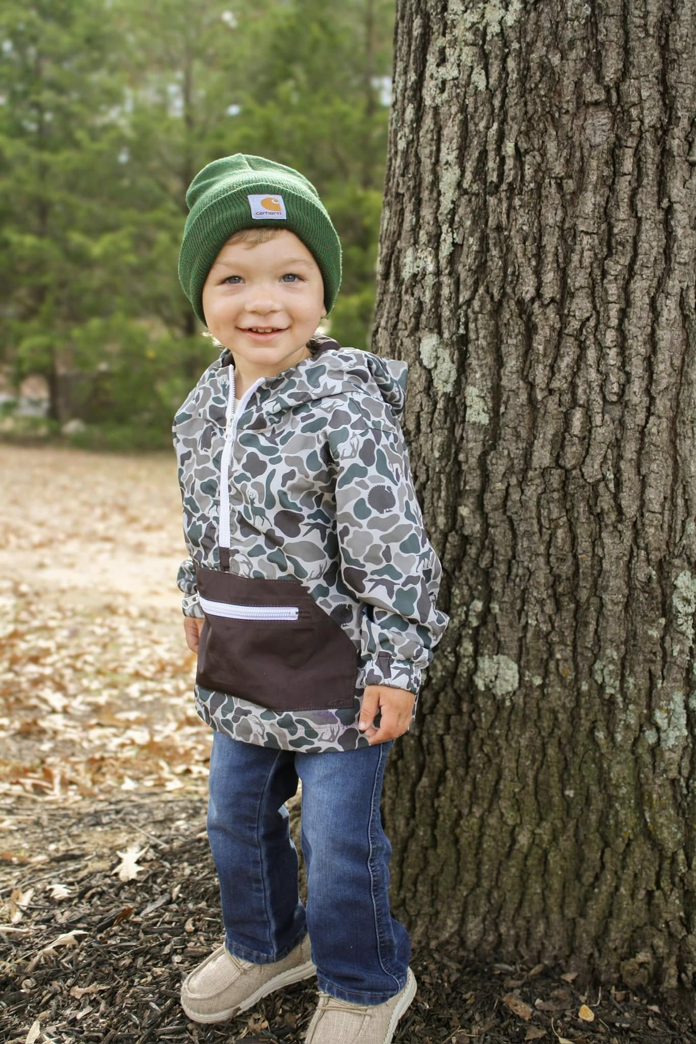 Regular Camo Windbreaker
