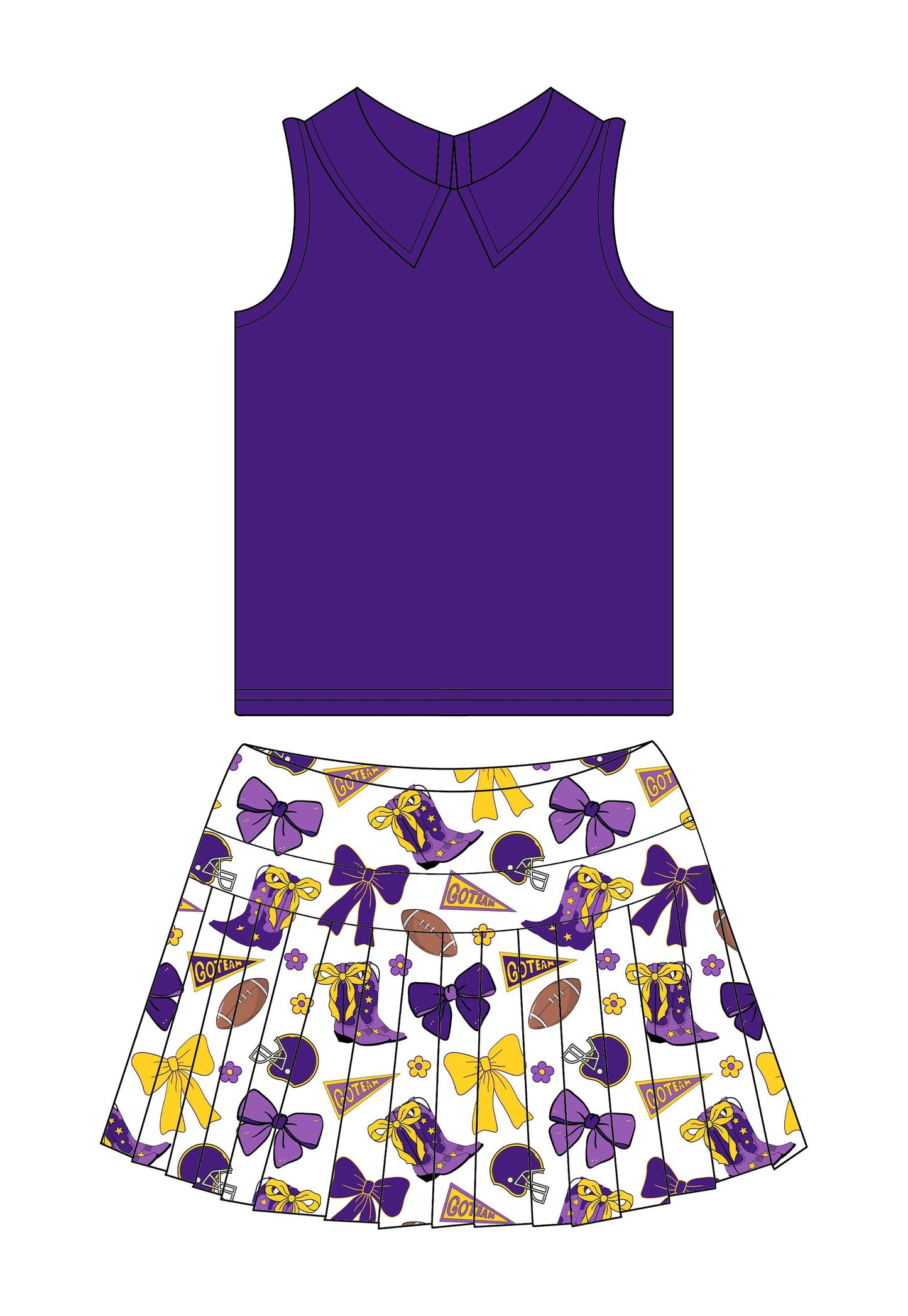 Purple Game Day Sets