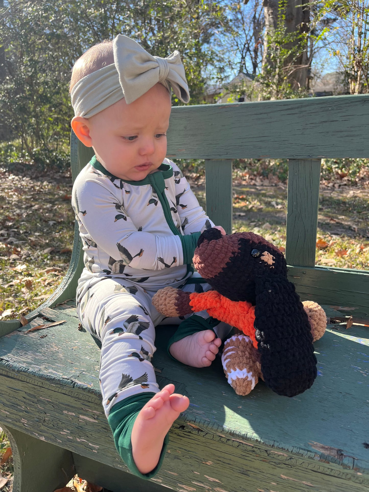 Vols Football Crochet Lovey