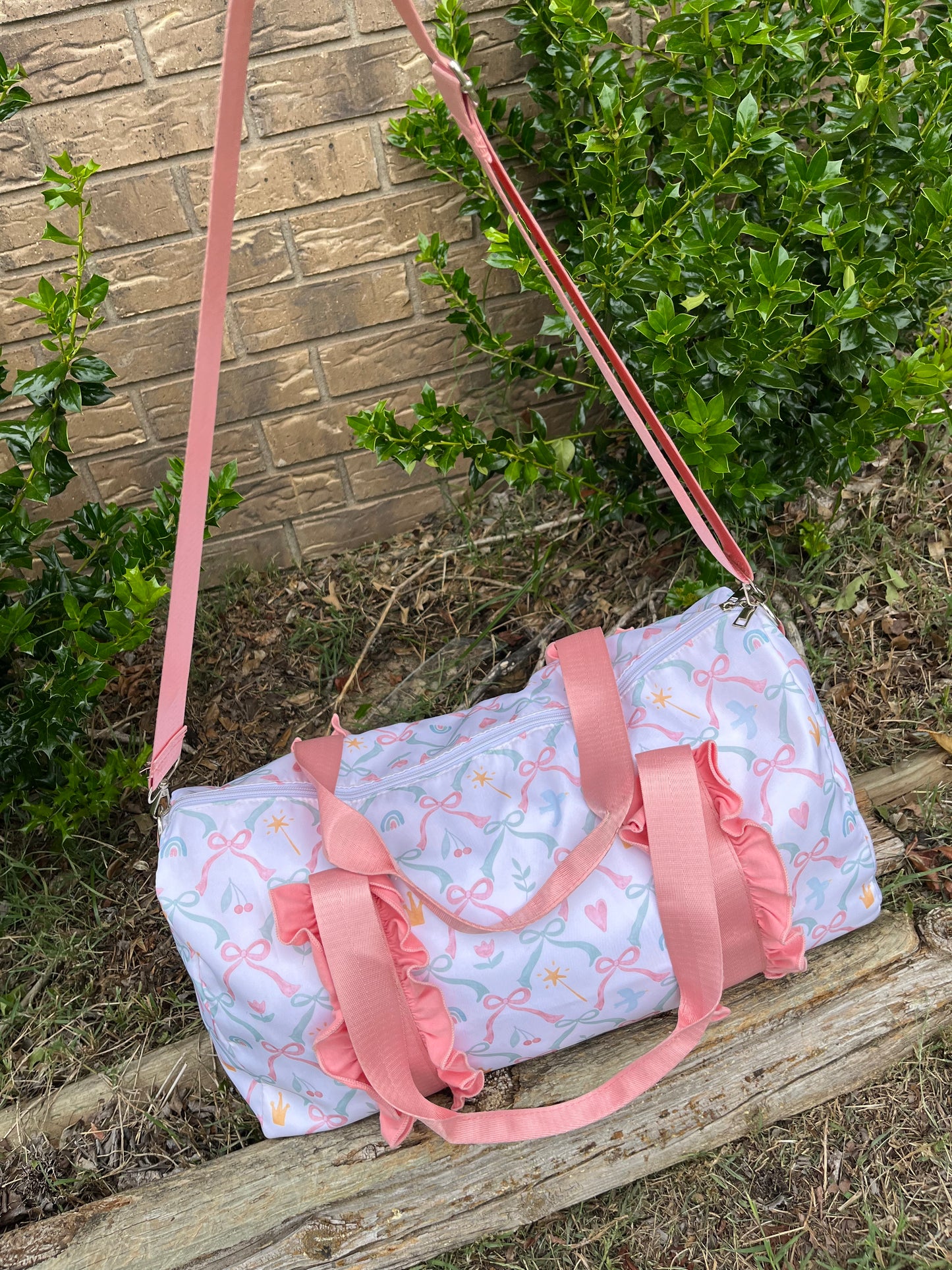 Royal Ruffles Duffle Bag