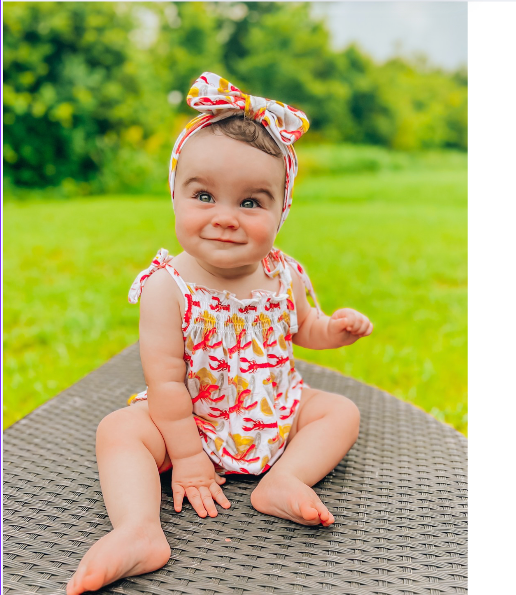 Crawfish headband (headband sold separately)