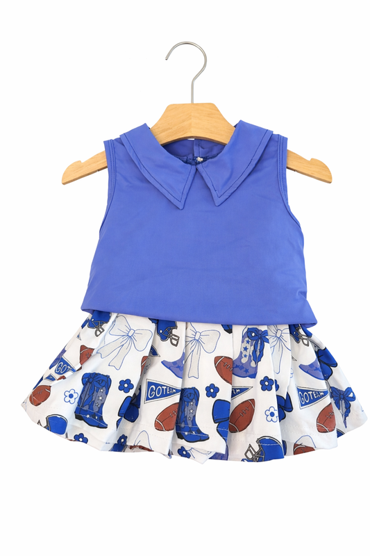 Blue Game Day Set