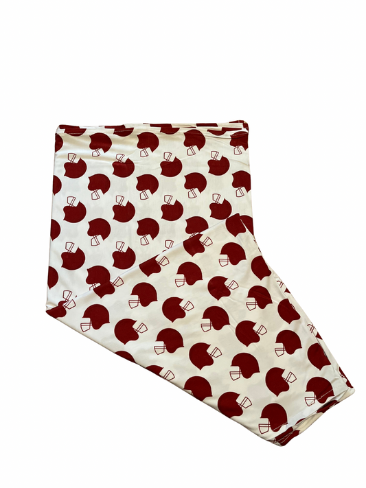 Football Helmet Swaddle/Blanket