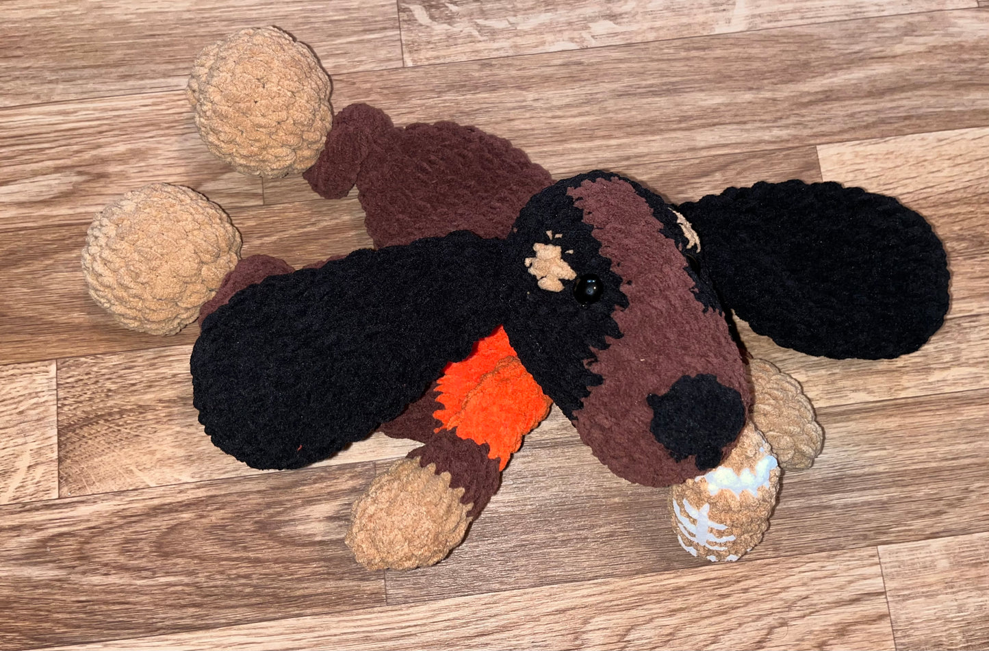 Vols Football Crochet Lovey