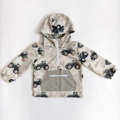 Big Green Tractor Rain Jacket