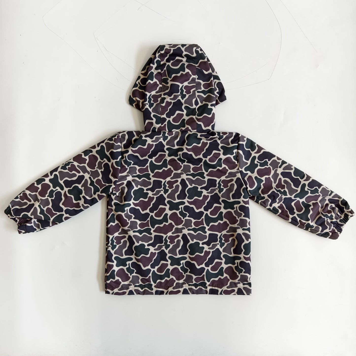 Retro Camo Rain jacket