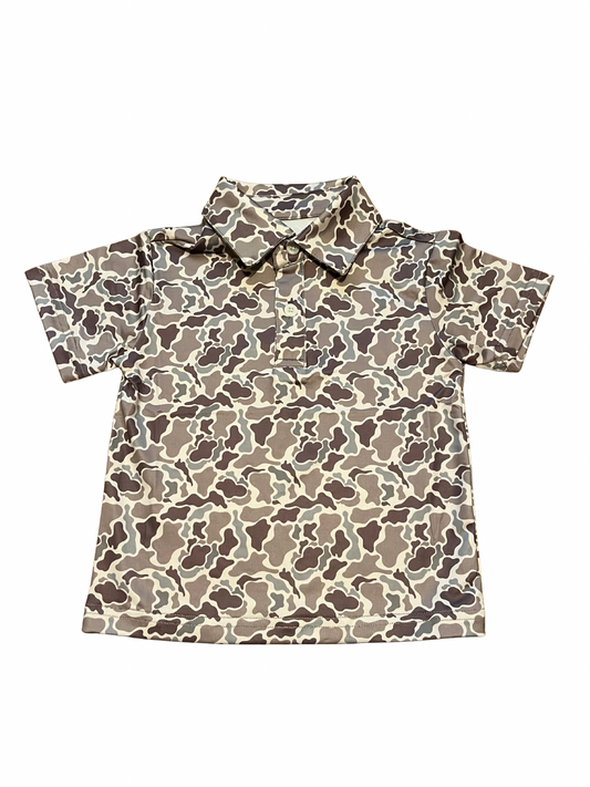 The Refined Camo Polo