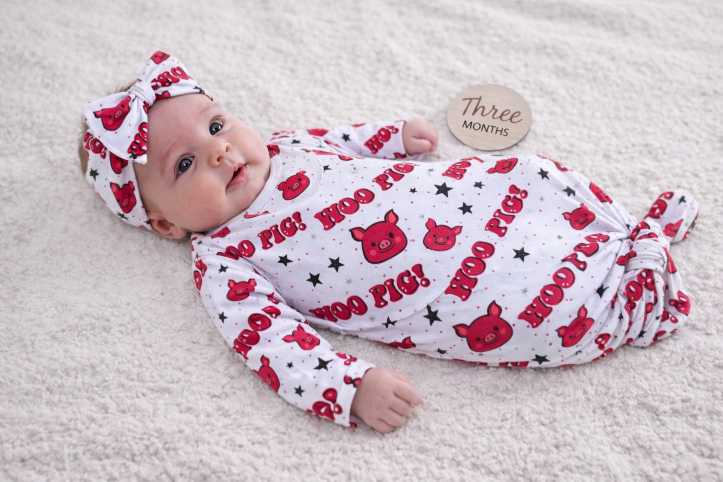 Woo Pig Sooie Knotted Gown