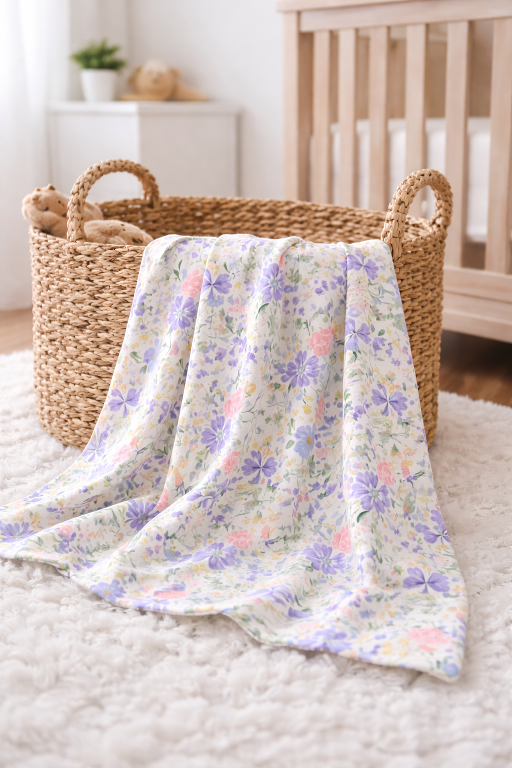 Flower Swaddle/Blanket