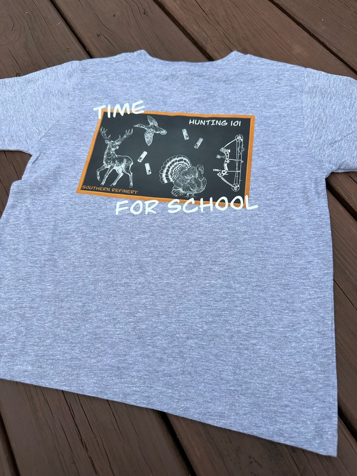 Time For School Hunting Tee (wholesale)