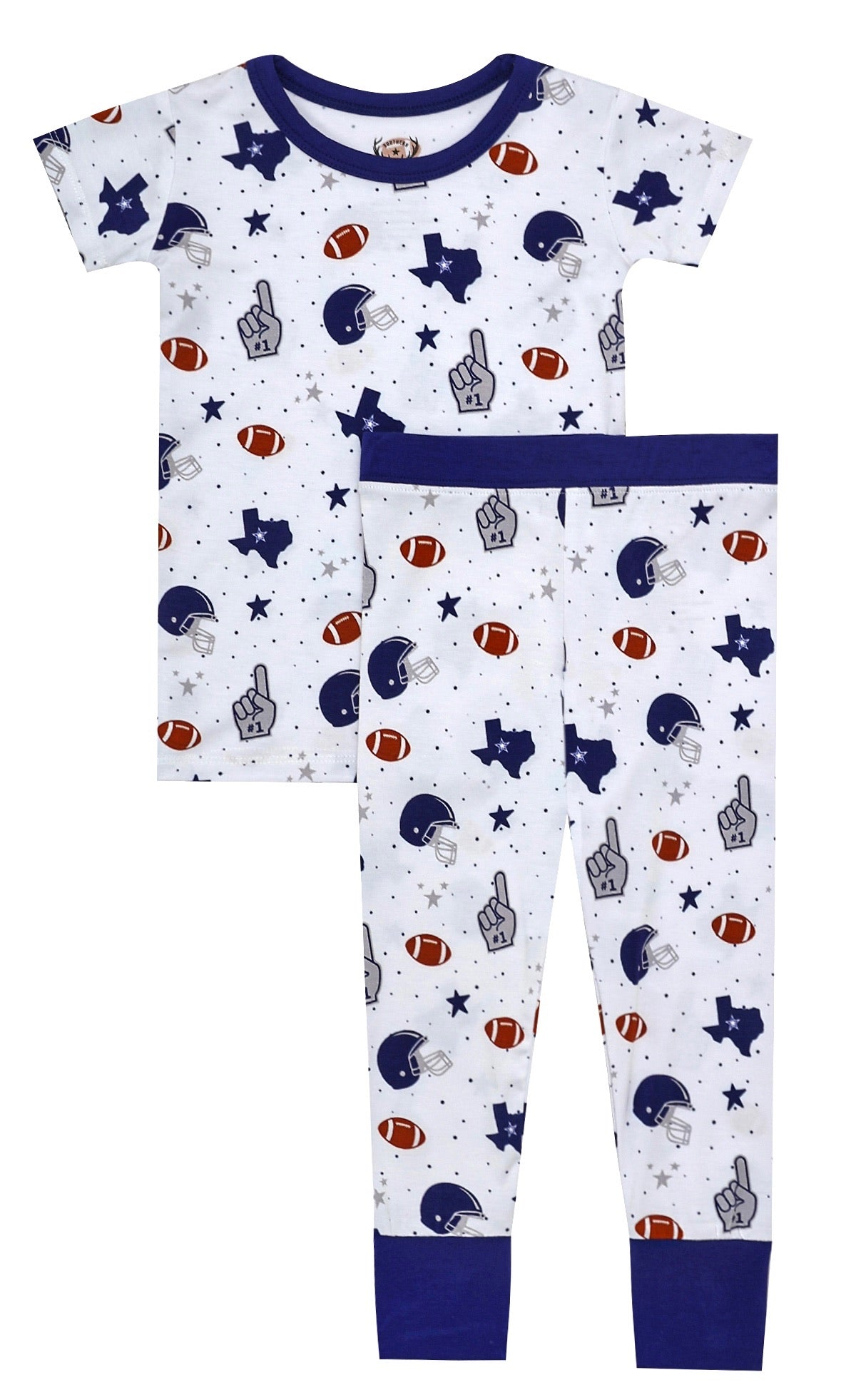 Cowboys Bamboo Pajamas (wholesale)