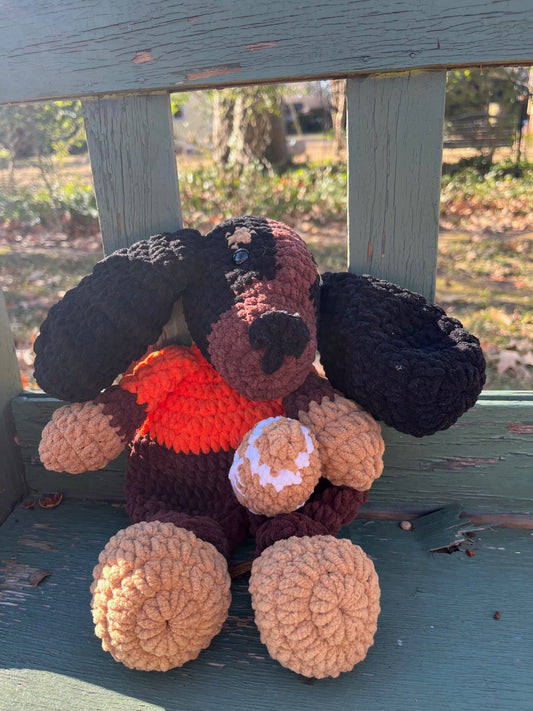 Vols Football Crochet Lovey